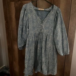 Madewell pattern dress